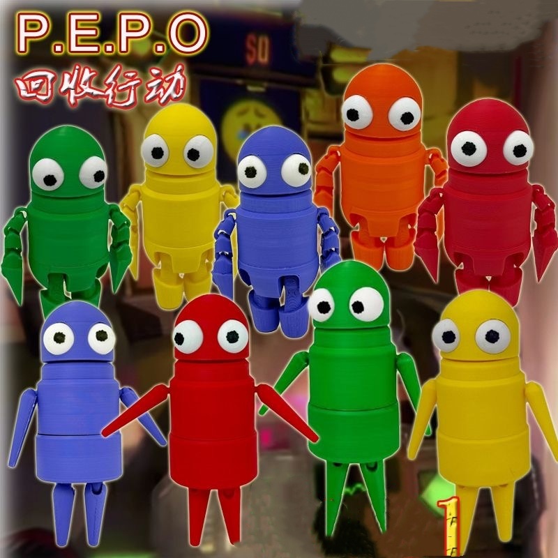 🔥จัดส่งทันที🔥REPO หุ่นแอนดรอยด์คลั่ง โมเดล REPO 3D พิมพ์ REPO หุ่นยนต์เคลื่อนย้ายได้รูปของเล่นเด็กขอ