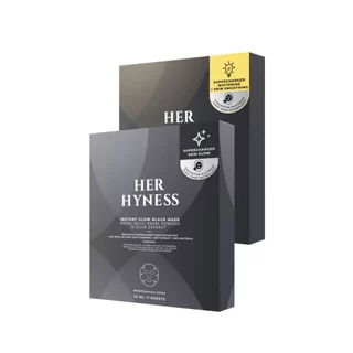 HER HYNESS BLACK MASK BOX DUO คละสูตรได้ มาส์กดำ 2 กล่อง รวมมาส์ก fix ทุกปัญหาผิว