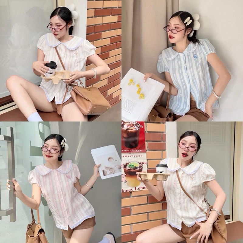 เสื้อคอบัว Cookies bear