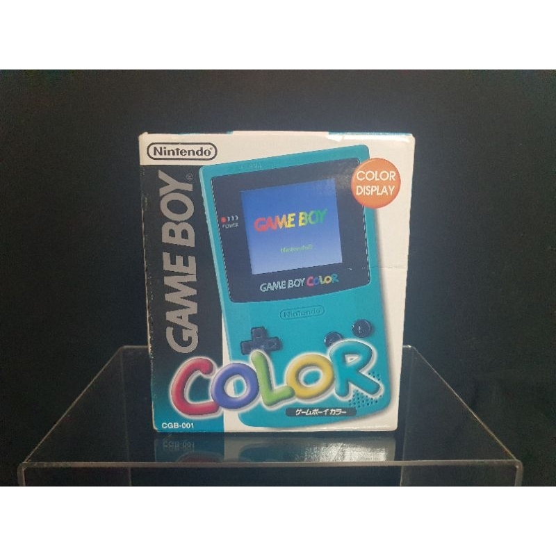 nintendo gameboy color (green) งานกล่อง ของแท้ สภาพสะสม