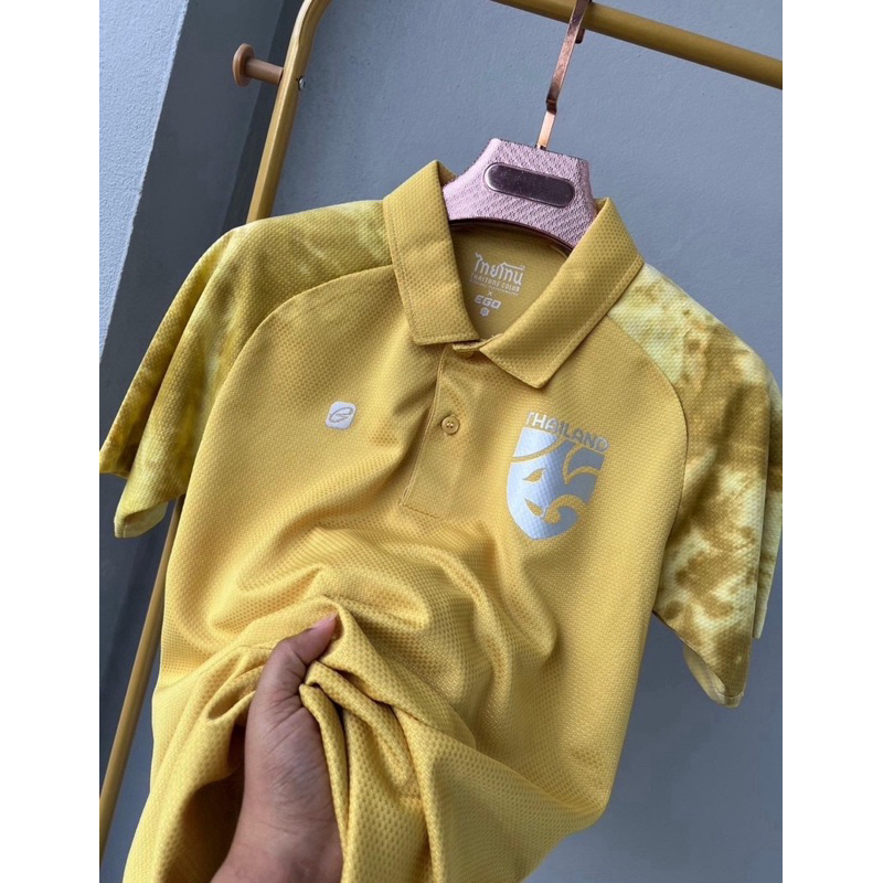 เสื้อโปโลพร้อมใหม่เงิน EGO SPORT (TT-001)