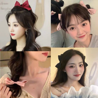 กิ๊บโบว์ตั้ง เจ้าหญิงริ้บบิ้น กิ๊บติดผม หนีบผมน่ารัก สวย ผ้าเนื้อดีมีคุณภาพ สงกรานต์ งานแต่ง งานบวช