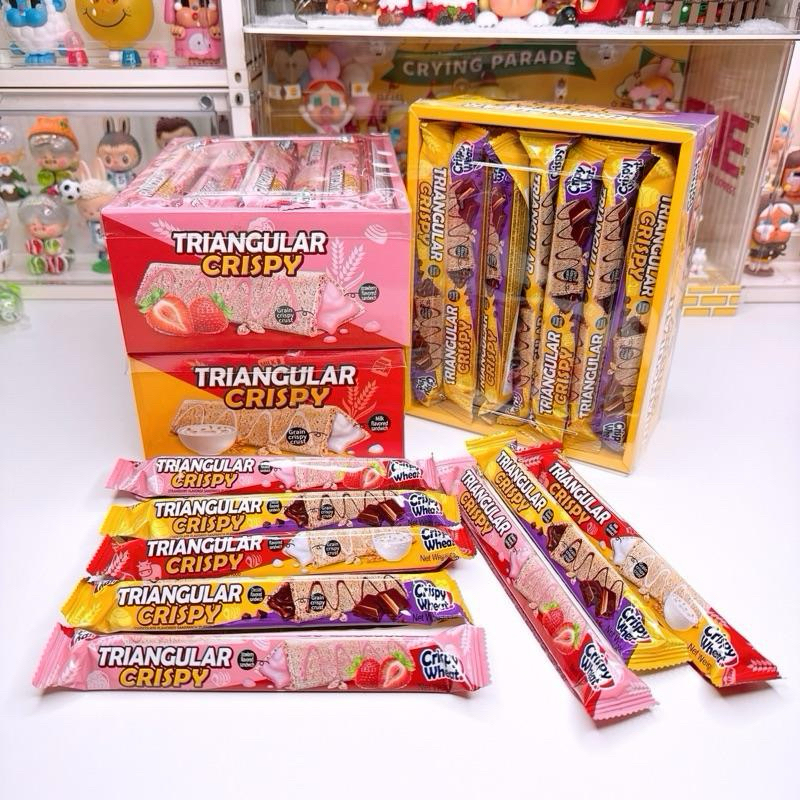 เวเฟอร์ ขนมปังช็อกโกแลตสอดใส้ครีม (1 กล่อง 30 ชิ้น)