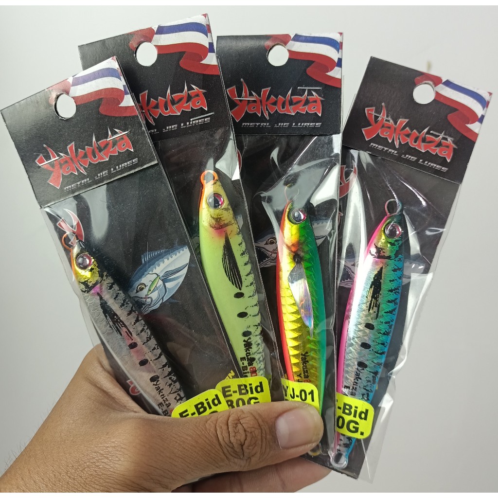 YAKUZA JIGGING LURES PJ-01 *** เหยื่อจิ๊ก ยากูซ่า ไทยแท้ 100%