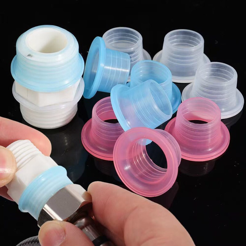 ก๊อกน้ํารั่วปะเก็นปิดผนึก/วาล์วเกลียวท่อเครื่องซักผ้า/ซิลิโคนเข็มขัดดิบซีล โอ แหวน/ปลั๊กประปาป้องกันการรั่วไหล