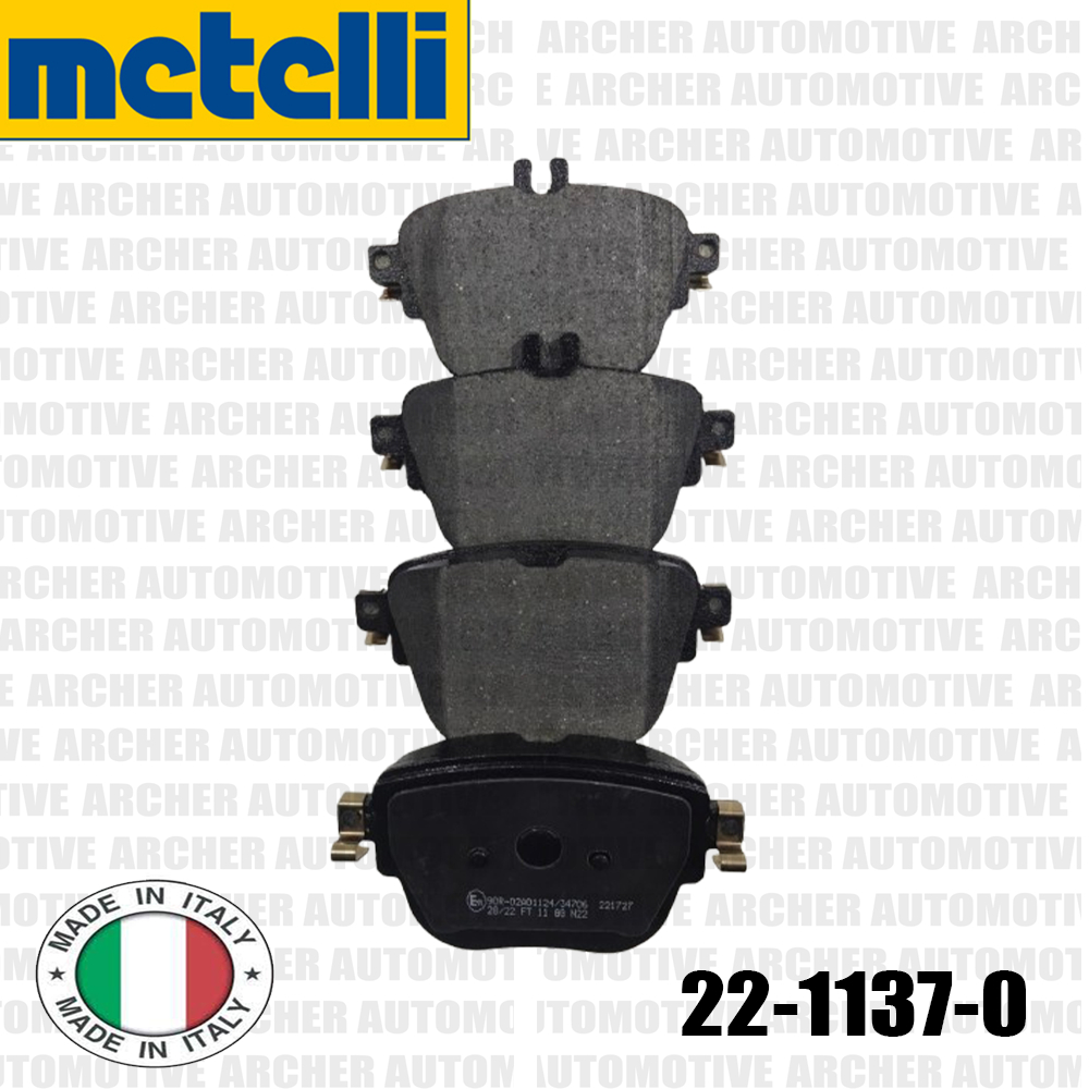 ผ้าเบรก หลัง (brake pad) BENZ CLS W257 CLS350 ปี 2018, E-class W213 E300-350e eng.M274.920 ปี 2020 C