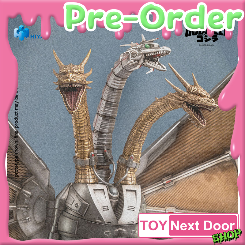 Pre Order Hiya Toys : Mecha King Ghidorah from Godzilla vs. King Ghidorah (1991)