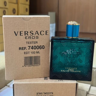 Versace Eros Pour Homme EDT 100 ml. เทสเตอร์ กล่องน้ำตาล