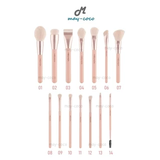 ถูก/แท้/มีไลฟ์ แปรง MEILINDA Ballerina Basic Brush แปรงเจ้าหญิง แปรงแต่งหน้า ขนแปรงนุ่ม ไม่บาดผิว