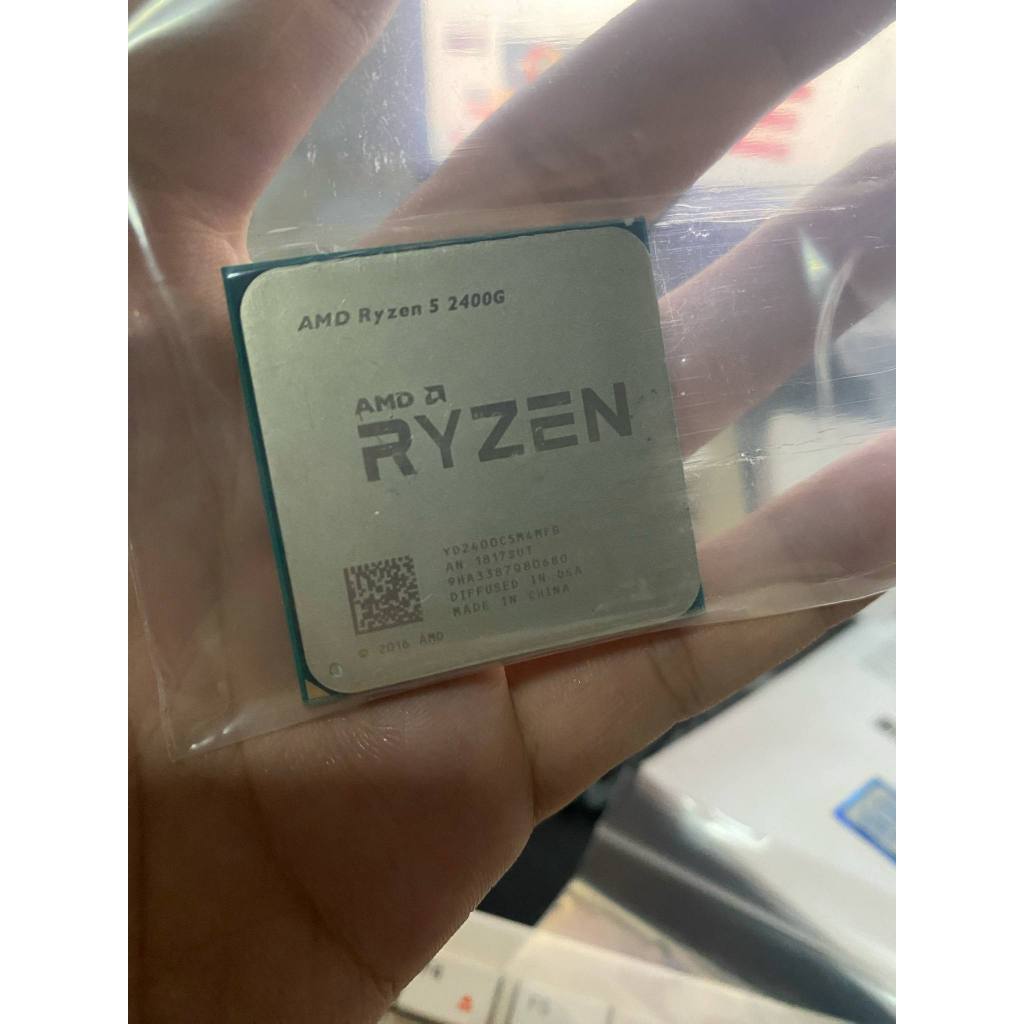 CPU ryzen5 2400G ryzen 3 3200G ราคาถูกมีประกันร้าน เทสก่อนจัดส่ง