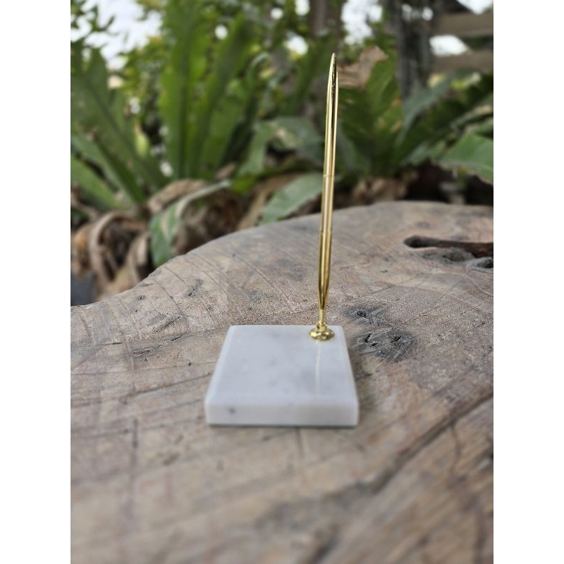 แท่นเสียบปากาหินอ่อน