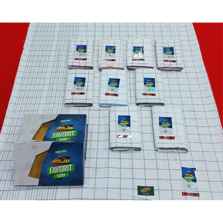 ผ้าโสร่งผู้ชาย ตรา ATLAS รุ่น FAVORIT 500 สีขาวลายตาราง เย็บแล้ว ผ้าไม่ลื่น ใส่สบายมาก