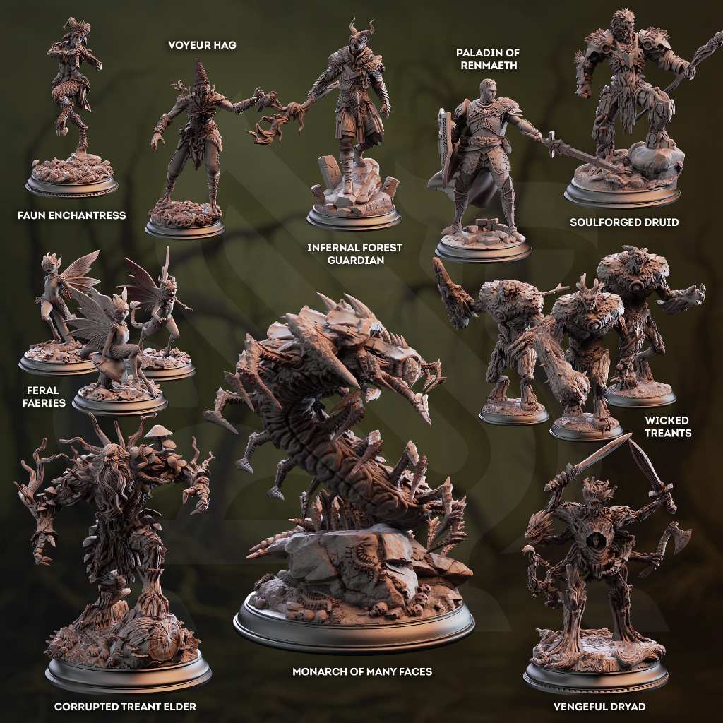A New Leaf - โมเดลสำหรับ DnD miniature,[Made to order ส่งพัสดุภายใน 1-3 วัน]