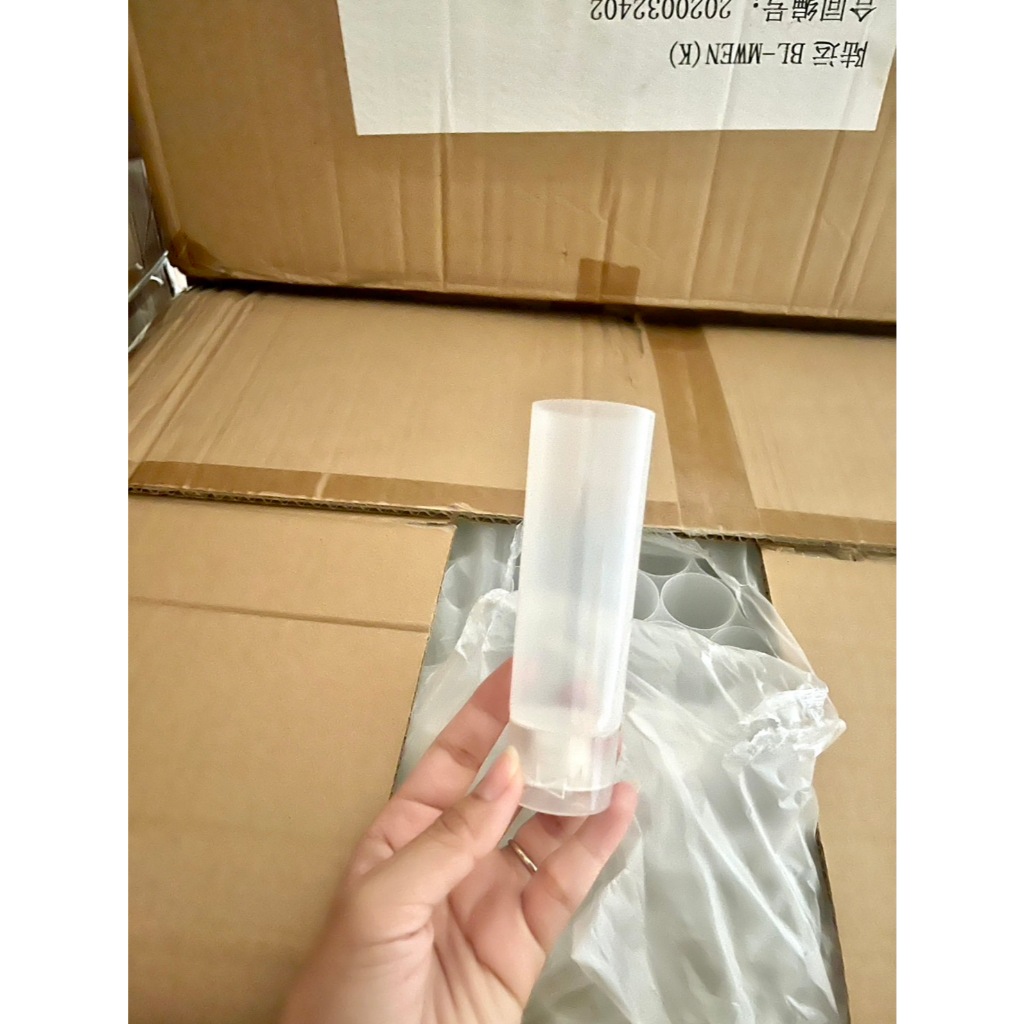 หลอดบีบ หลอดเจล แบบหนา หลอดครีมเปล่า แบบขวดเปิด สำหรับผลิตเอง50ml มีฝาปิด