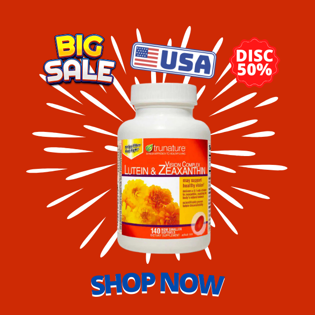 Imported from USA Trunature Lutein & Zeaxanthin vision complex บำรุงสายตาสกัดจากดอกดาวเรือง พร้อมส่ง