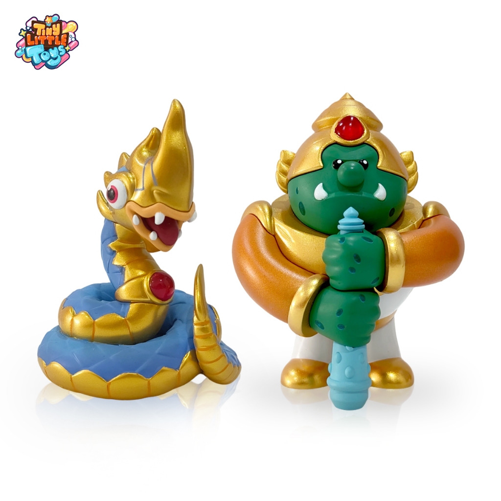 พญานาค ท้าวเวสสุวรรณ Tiny Little Toys DEVA Art Toy สายมู ปกปักษ์คุ้มครอง แคล้วคลาด ปลอดภัย โชคลาภ