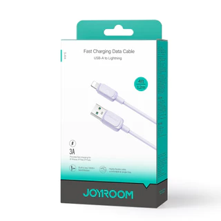 สายชาร์จ JOYROOM USB-A to Lightning Cable 3A Multi-Color 1.2M by Studio7