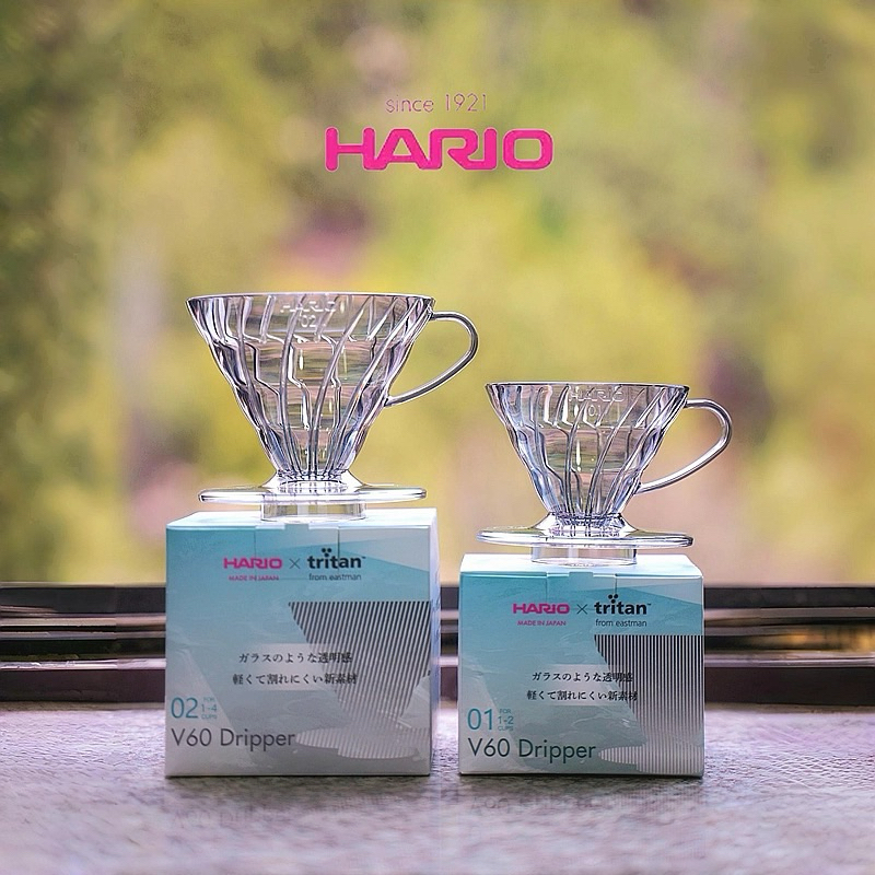 HARIO ดริปเปอร์ V60 tritan x from eastman ของแท้จากญี่ปุ่น