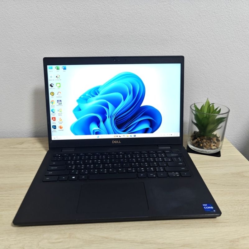 Notebook Core i7 Gen11 Ram16G SSD512G+HDD512GB แบตเก็บไฟ สแกนนิ้วมือ Windows แท้