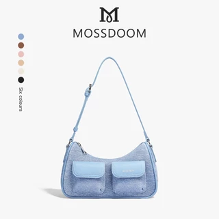 MOSSDOOM Liora Bag กระเป๋าสะพายไหล่ ทรงโฮโบสุดคิวต์ สวยหวานมินิมอล