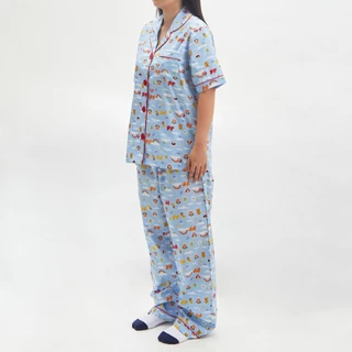 PAUL FRANK ชุดนอนกางเกงขายาวใส่ได้ทั้งชายและหญิง BALLOON JULIUS GANG PANTS SET 2025