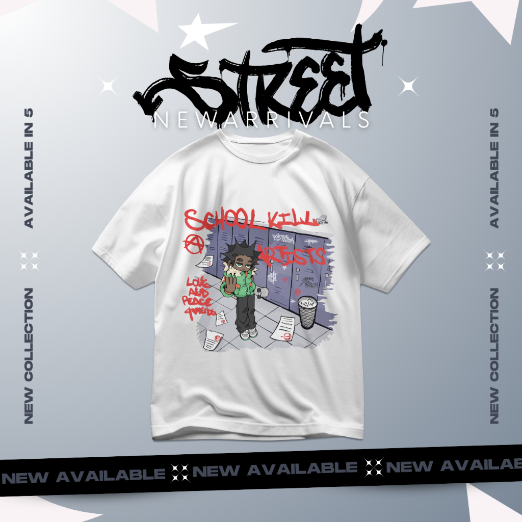 🎤🔥 STREET GRAFFITI | คอลเลกชันใหม่ 2025 I V.4 School kill