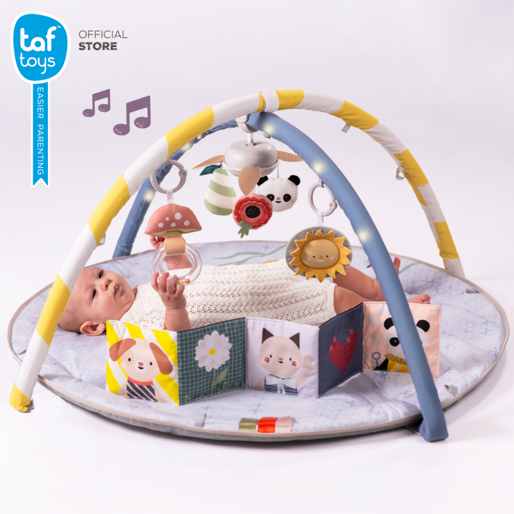 Taf Toys صالة لعب Melody Bloom Gym بموسيقى وأضواء — صورة 3