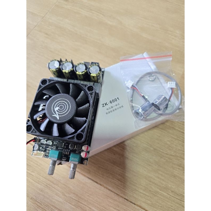 ZK 6001 แท้ 100% แอมป์ขับเบส TPA3255 300W*2 DC18-50v แอมป์แยกซับ แอมป์ขับซับ แอมป์จิ๋ว6001 zk6001