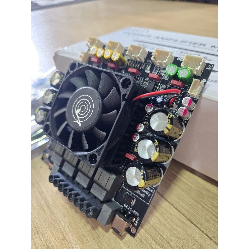 ￼แอมป์จิ๋ว zk aptx2 แท้ TPA3221 200W*2+400W QCC3034 อุปกรณ์รับและขยายเสียง แอมป์จิ๋วaptx2