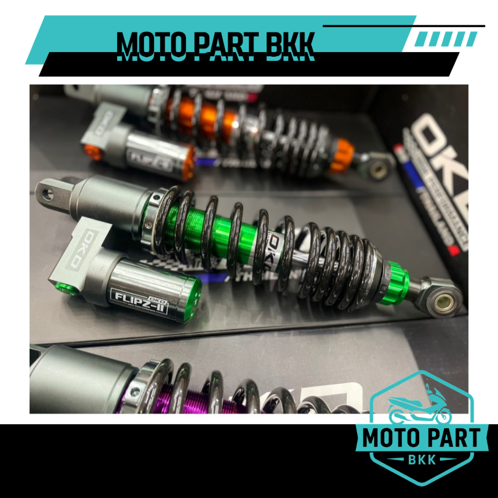 โช้คหลัง OKD Giorno รุ่น FLIPZ-II ปรับ2จุด Lead125/Grand-filano 320mm จีออโน่ หรีด แกรนด์ฟิลาโน่ - รูปที่ 5