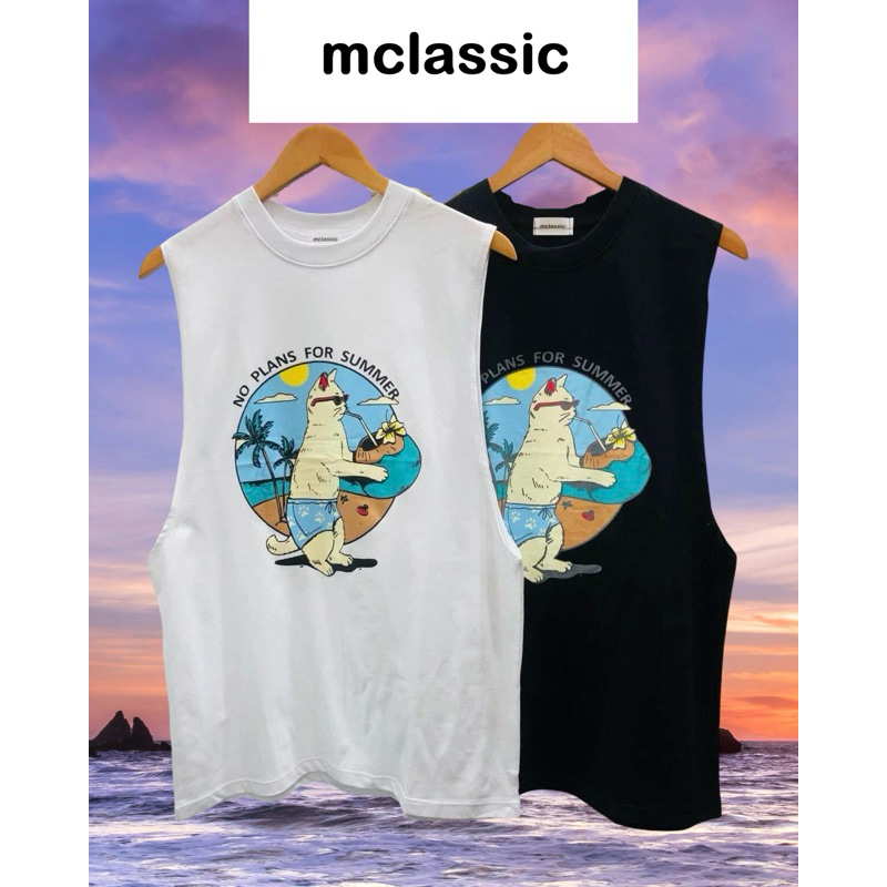 เสื้อกล้ามแขนเว้า ผ้าเบาสบาย ใส่ได้ทั้งชายหญิง ฟรีไซส์ อก 40 นิ้ว ยาว 28 นิ้ว วงแขนลึก 15 นิ้ว