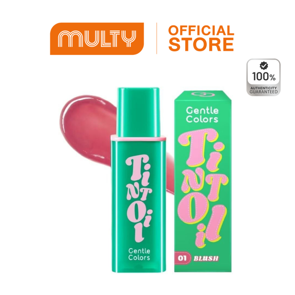Gentle Colors Tint Oil 4.5g ลิปทิ้นต์ออยล์ เนื้อฉ่ำ