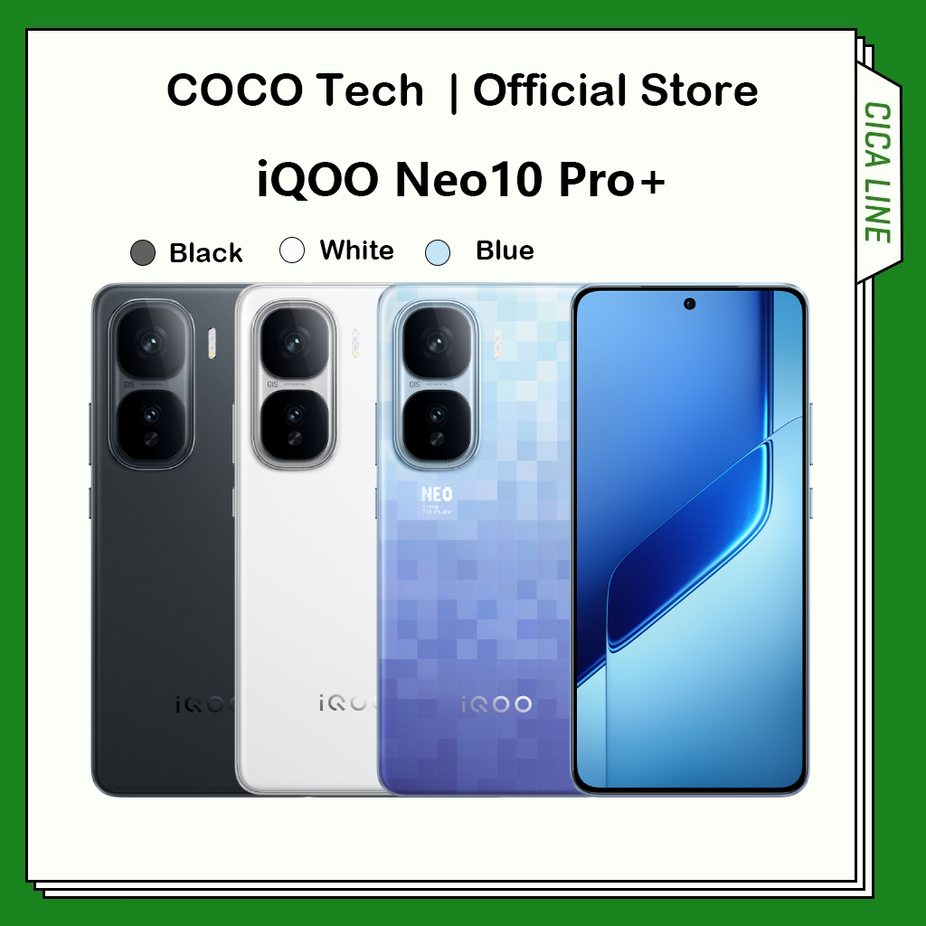 iQOO Neo10 Pro+ iQOO Neo10 Pro Plus Snapdragon 8 Elite | VC 7K | 6800mAh+120W | 6.82 inch 3K 144Hz
