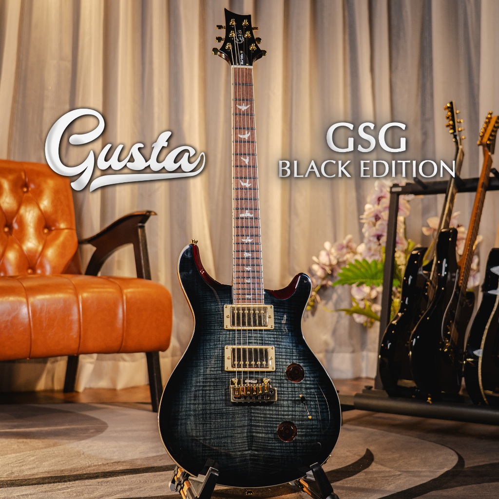 Gusta GPR Black Edition กีตาร์ไฟฟ้า Music Arms