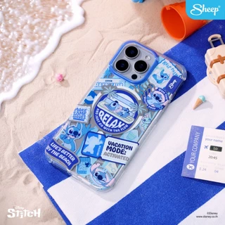 [For iPhone/For iPhone MS Stitch] Disney Stitch Collection เคสสำหรับไอโฟน ลายสติทช์ เคสมีMagnet แถมฟรี Griptok/Strap