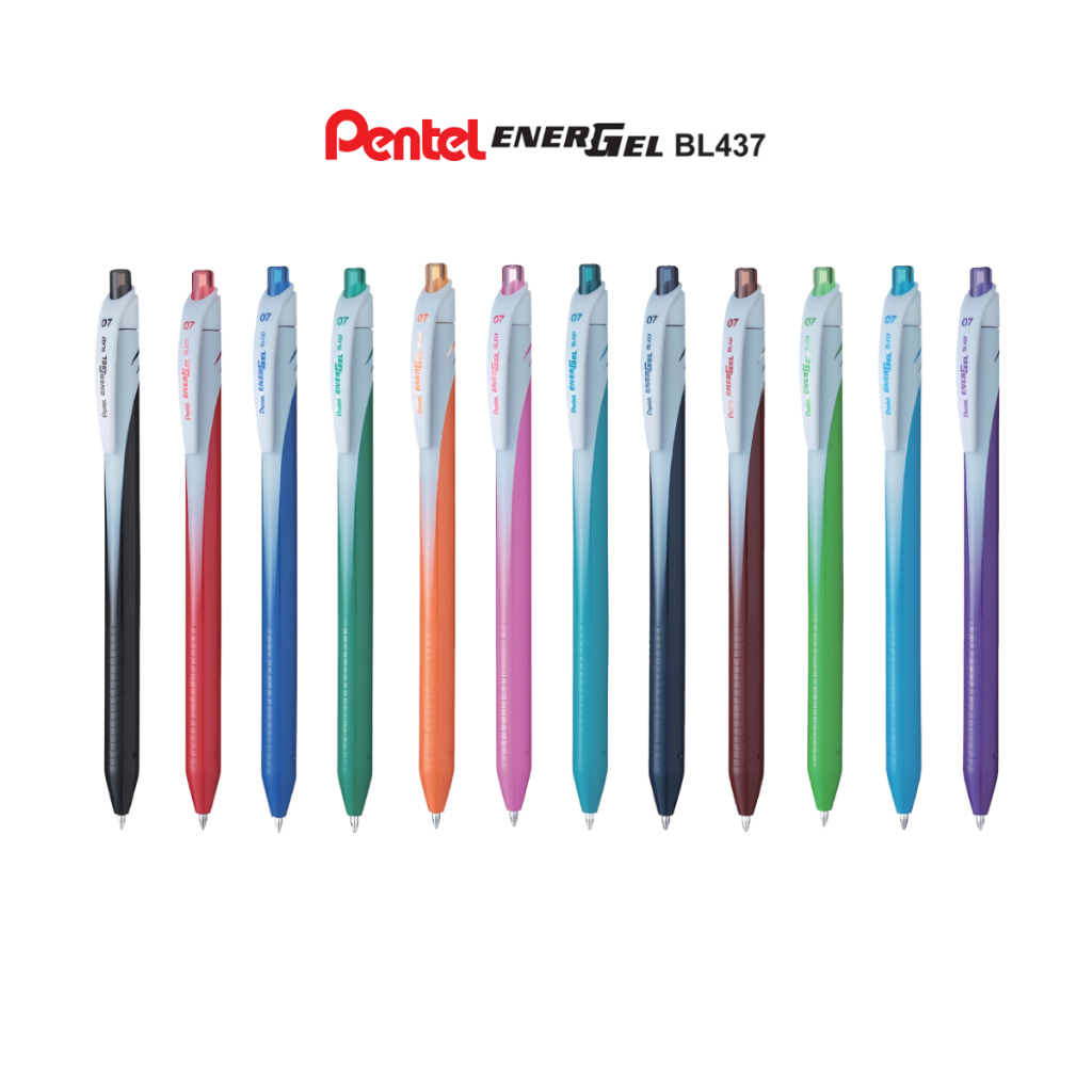 ปากกาเจล Pentel รุ่น Energel BL437 ขนาดเส้น 0.7มม.