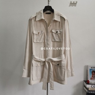 ZARINA​ LINEN​​ JACKET​