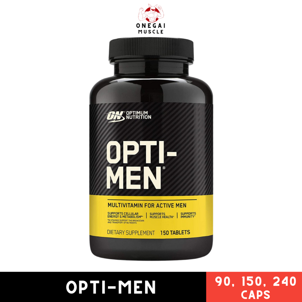 พร้อมส่ง! Optimum Nutrition Opti-Men 90 caps, 150 caps, 240 caps