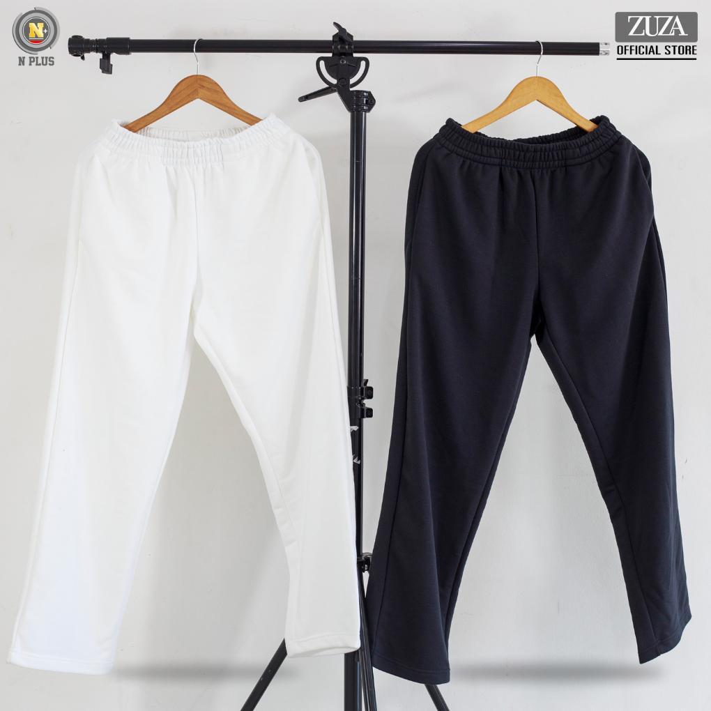 [พร้อมส่งจากไทย] Boy Sweat pant ZUZA Collection กางเกงวอร์ม ขายาว ทรงสลิม ขอบเอวยางยืด สีพื้น Clothing Men.