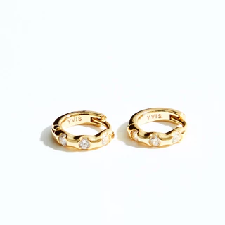 YVIS Joy Gem Hoop Earring