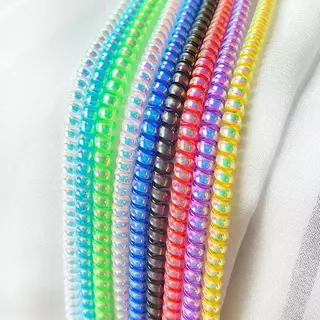 พร้อมส่ง เกลียวถนอมสายชาร์จ สายยาว 1.4 เมตร แต่งสายชาร์จให้สวยงาม สายเกลียวพันสายชาร์จ กันสายหักได้ดีมาก มีหลายสี