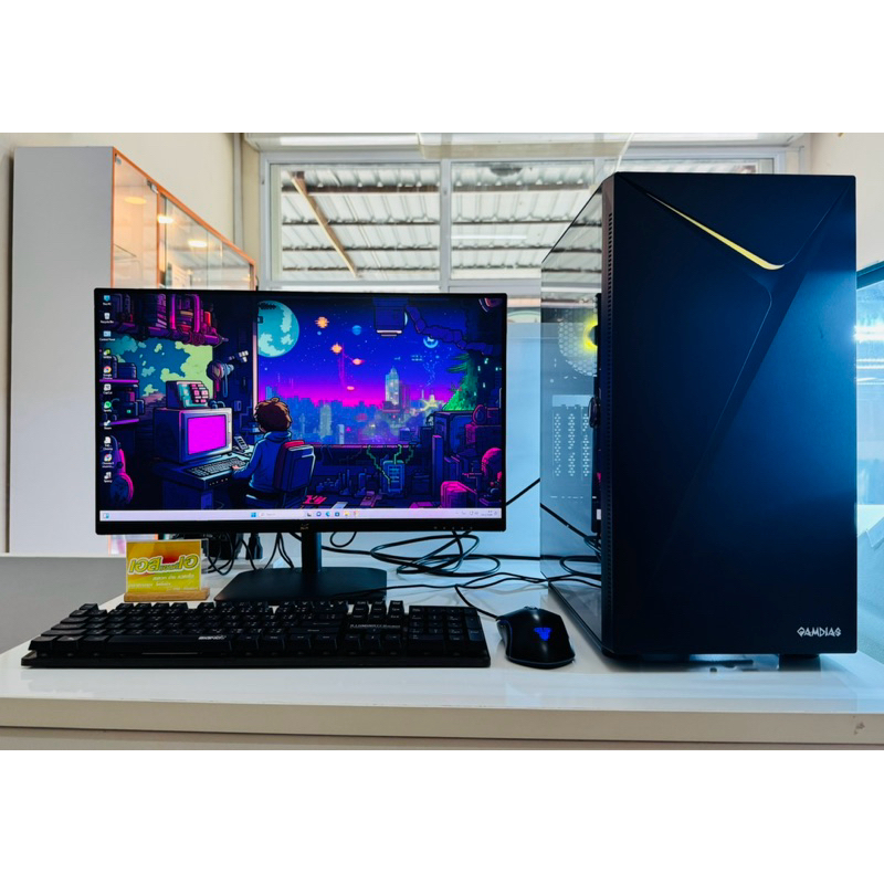 คอมพิวเตอร์ตั้งโต๊ะ + จอคอม VIEWSONIC รุ่น VA2432-H