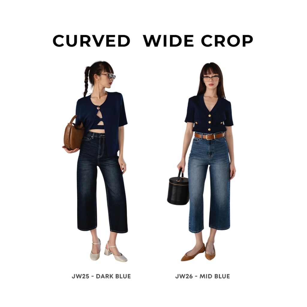 Wara Curved wide crop - JW26 , JW25