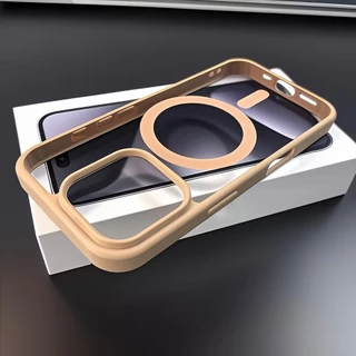case พร้อมส่ง เคสชาร์จได้ ขอบสี กล่องขาว รุ่น i11 12/12pro 12promax i13 promax i14 promax 15promax 16 promax