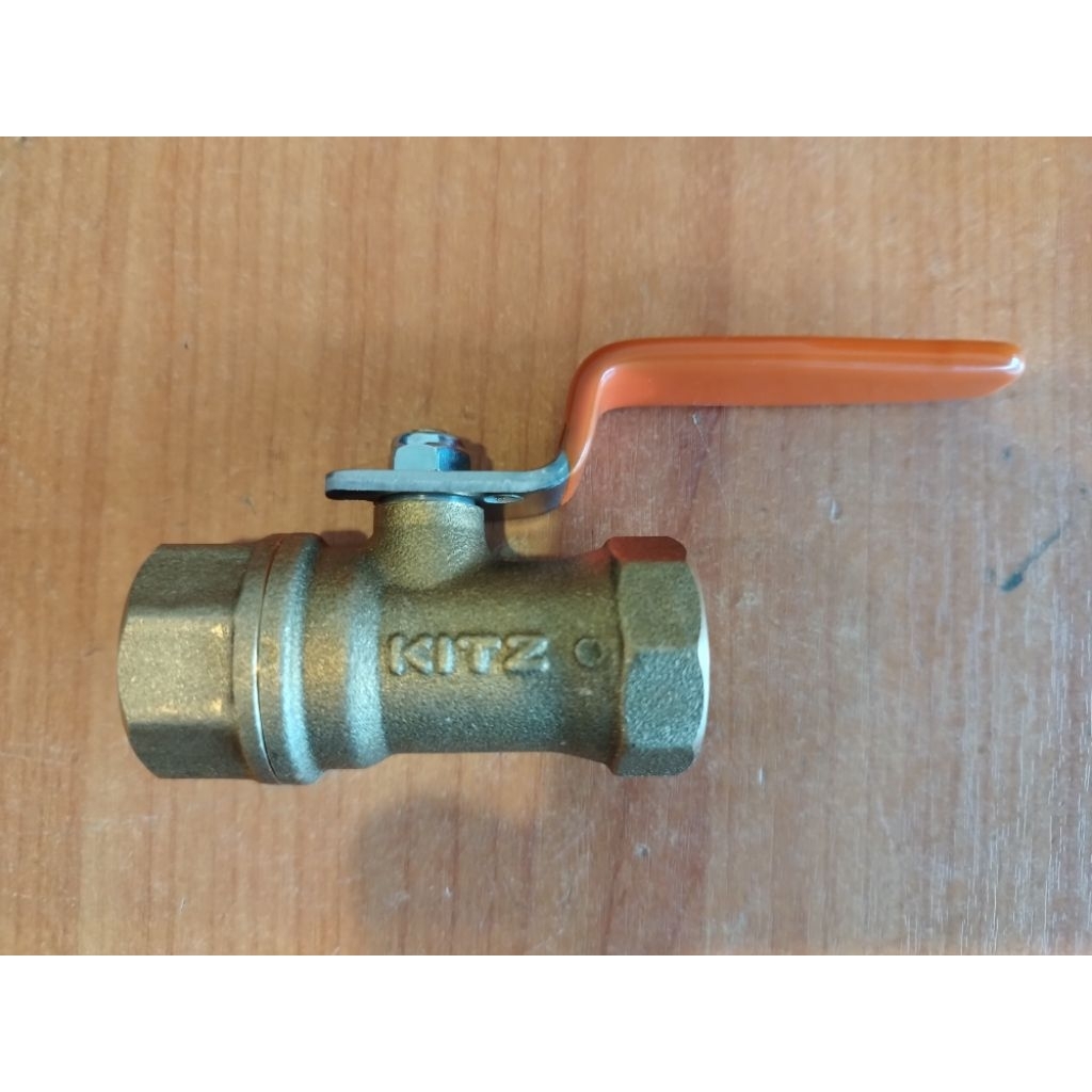 KITZ ball valve Fig.T brass screw BSPT 400psi Size 1/4"-4"