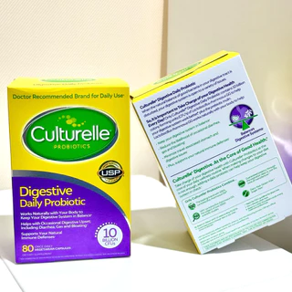 Culturelle Digestive Health Probiotic, 80 แคปซูลมังสวิรัติ