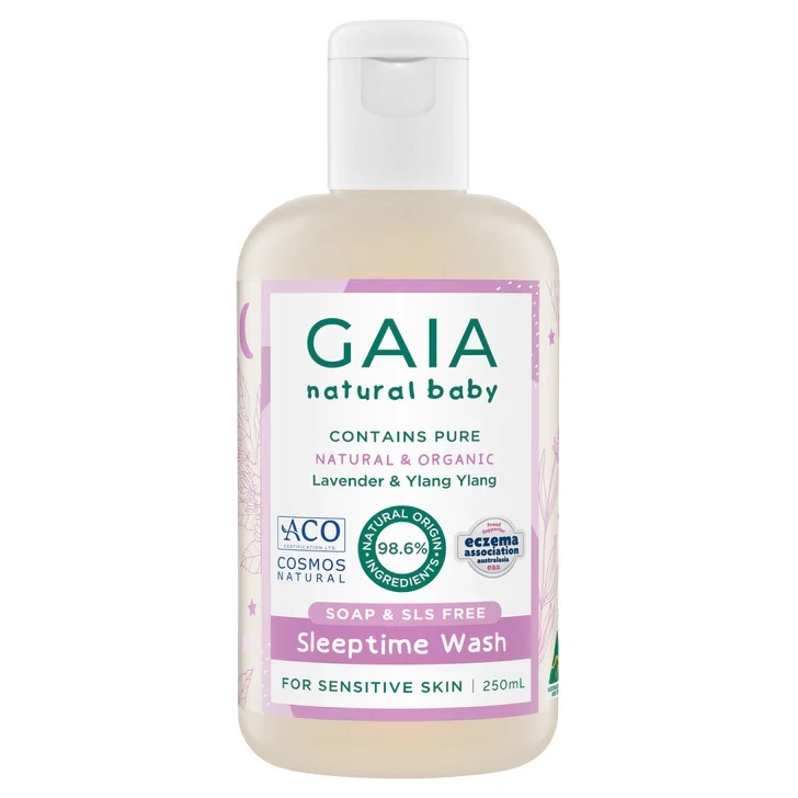 พร้อมส่ง ของแท้ GAIA Skincare Baby Sleeptime Wash (50ml/250ml)