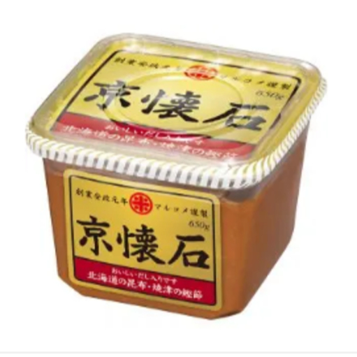 Marukome Kyokaiseki Dashi Miso 650g เต้าเจี๊ยวมิโสะแดงญี่ปุ่นพรีเมี่ยม ผสมดาชิ ปลาโบนิโตะ สาหร่ายทะเล หอมกลมกล่อม(10403)
