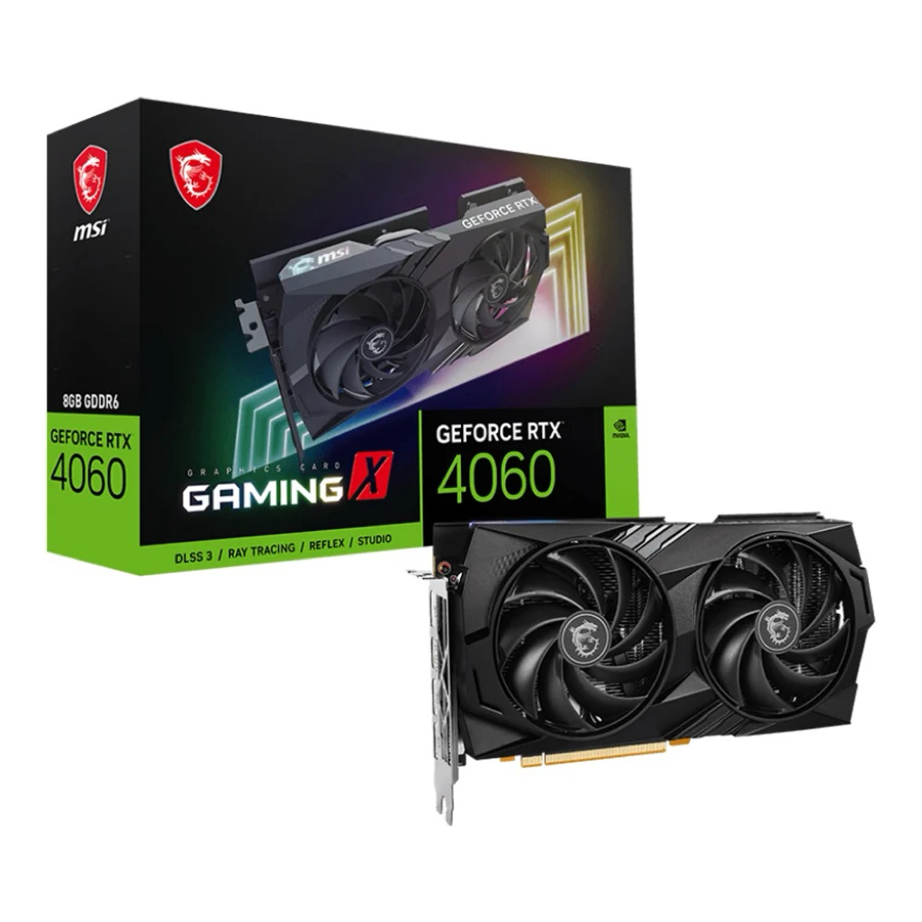 MSI RTX 4060 GAMING X 8G - 8GB GDDR6