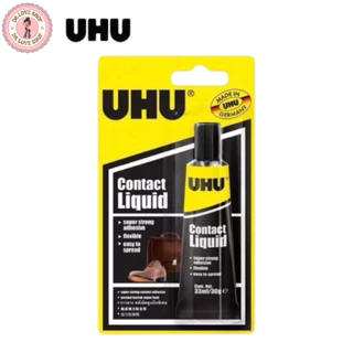 UHU ยู้ฮู กาว กาวยางยึดหยุ่นได้ดี ติดแน่น ทนต่อน้ำ กาวติดรองเท้า กาว ขนาด 33 มล. (กาวติดรองเท้า)